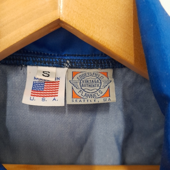 Ebbets Field Flannels Montreal Royals Satin Vintage Jacket made in USA - Picture 7 of 14